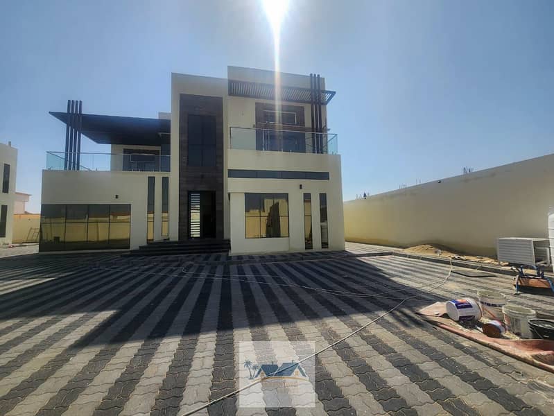 Brand New Villa 5Bhk Majlis With Driver Room Available At Al Shamkha Near Baniyas Sports Club