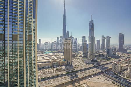 3 Bedroom Apartment for Rent in Za'abeel, Dubai - Luxury | Burj Khalifa & fountain view | 3Bed