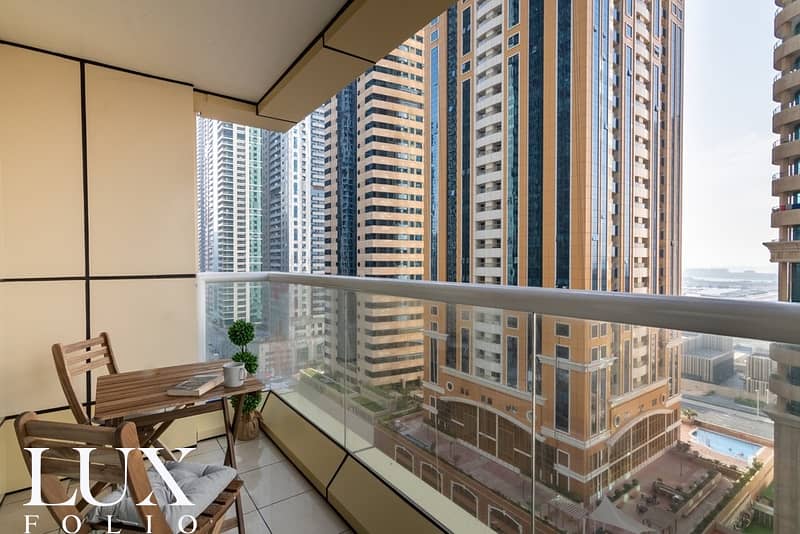 شقة في برج سلافة،دبي مارينا 1 غرفة 95000 درهم - 8728799