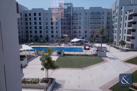 3 Bedroom Flat for Sale in Town Square, Dubai - 3 Bed | Vacant May | Road and Pool View