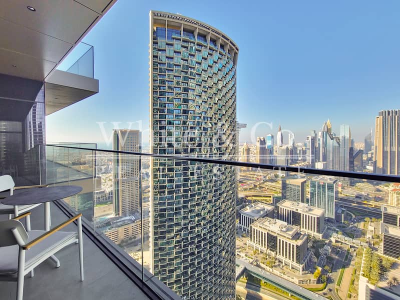 位于迪拜市中心，迪拜歌剧院谦恭公寓，The Address Residences Dubai Opera Tower 2 3 卧室的公寓 420000 AED - 8729075