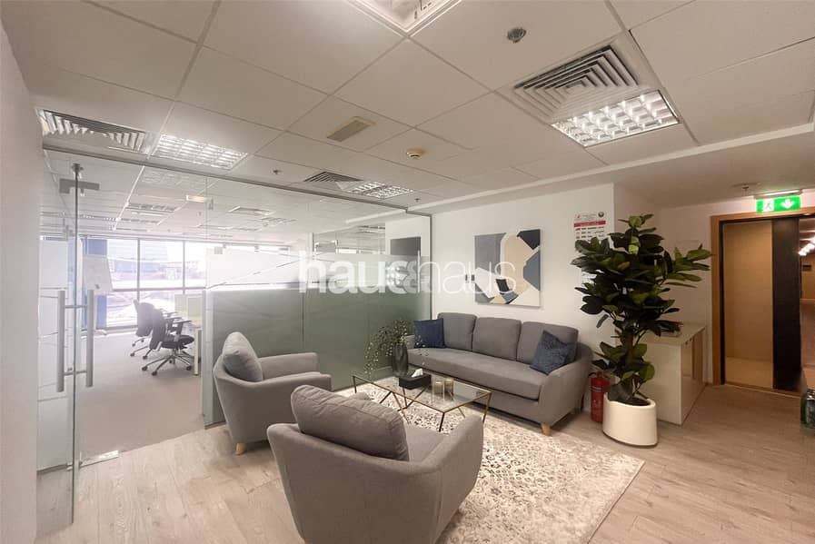 Fitted High Grade Office | DMCC | Lake Views