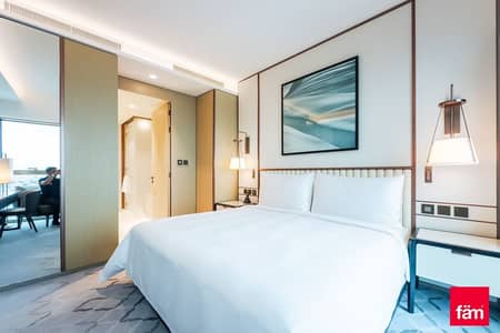 1 Bedroom Hotel Apartment for Rent in Dubai Creek Harbour, Dubai - Dubai creek harbour, 1 luxury bed for rent