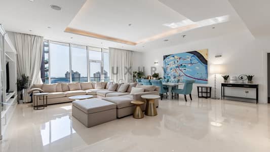 فلیٹ 3 غرف نوم للايجار في نخلة جميرا، دبي - شقة في إميرالد،تيارا ريزيدنس،نخلة جميرا 3 غرف 420000 درهم - 8327971