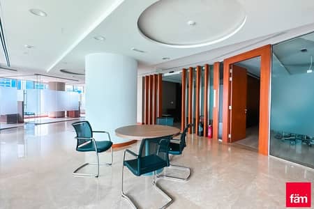 Office for Rent in Jumeirah Lake Towers (JLT), Dubai - Fitted and Furnished Unit with a Beautiful View