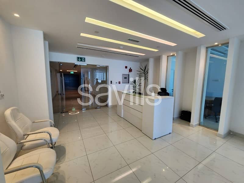 Modern Fully Fitted Office| Sky Tower | Available For Rent