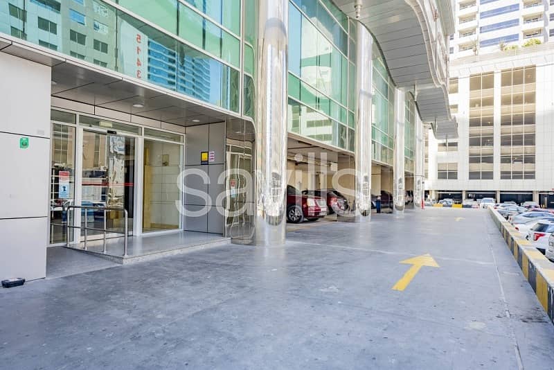 Chiller free and Parking free offices for rent in Al Taawun