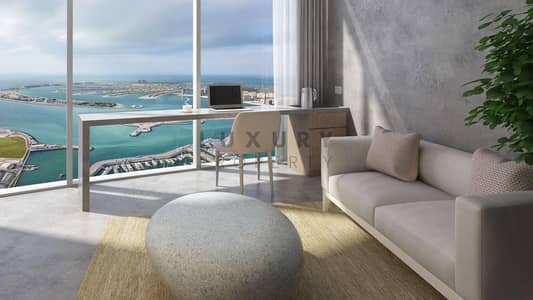Studio for Sale in Dubai Marina, Dubai - High Floor | Gulf and Palm Views | Spacious