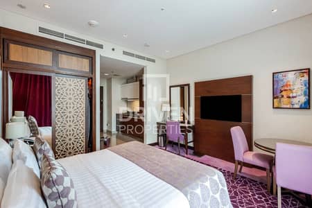 Studio for Rent in Business Bay, Dubai - Luxury Studio | City View | All Bills Included