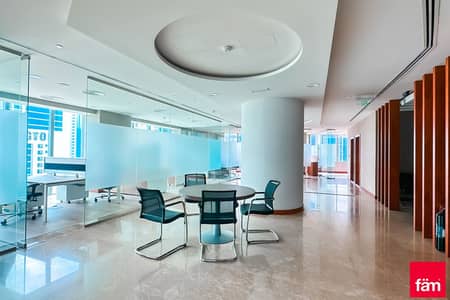 Office for Sale in Jumeirah Lake Towers (JLT), Dubai - Fitted and Furnished with a Beautiful Island View