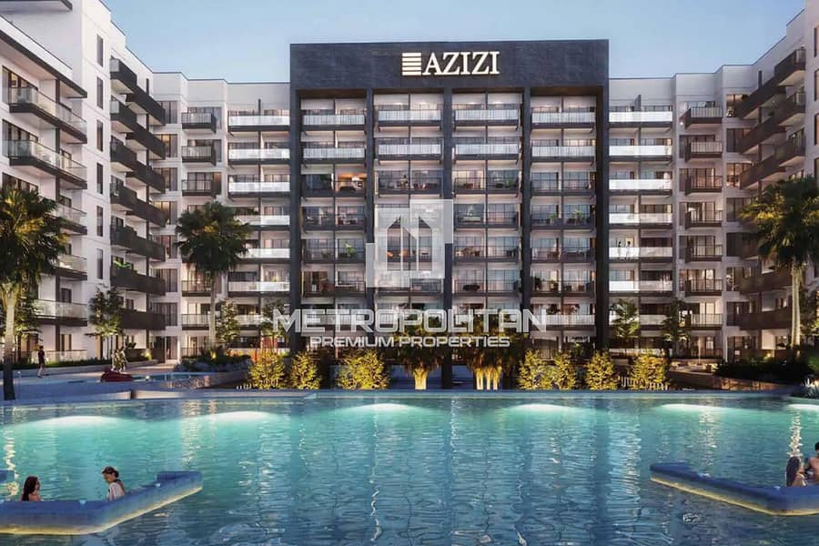 位于迪拜影城，阿齐兹海滩绿洲 的公寓 550000 AED - 8733497