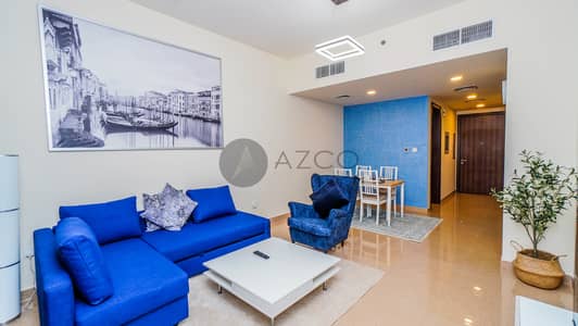 شقة 1 غرفة نوم للايجار في أرجان، دبي - EG-G05-LivingRoom4. jpg