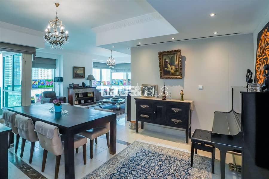 Upgraded | 4 Bedroom + Maids | Marina views Upgraded | 4 Bedroom + Maids | Marina views