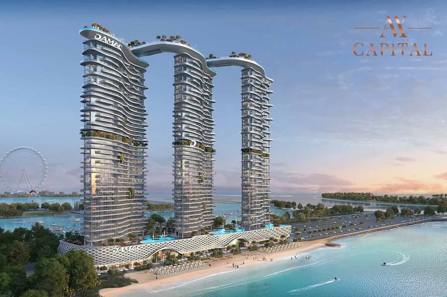 位于迪拜港，卡瓦利达马克海湾综合公寓，DAMAC 海湾大厦 B 座 2 卧室的公寓 4500000 AED - 8733799