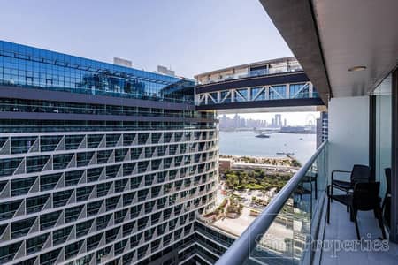 1 Bedroom Flat for Sale in Palm Jumeirah, Dubai - 1BR | Partial Sea View | High Floor | Furnished