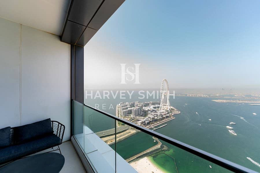 Stunning Sea View | Luxury Living | High Floor