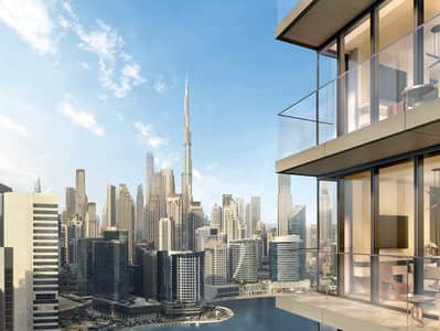 فلیٹ 1 غرفة نوم للبيع في الخليج التجاري، دبي - شقة في شبه الجزيرة الرابعة بلازا،بينينسولا،الخليج التجاري 1 غرفة 2400000 درهم - 8734435