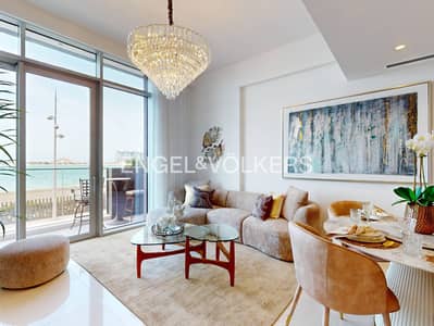 3 Bedroom Apartment for Rent in Dubai Harbour, Dubai - Luxury Furnishing | Full Palm View | Duplex