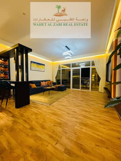 A freehold and investment opportunity in Ajman, a two-bedroom apartment and a super deluxe finishing hall