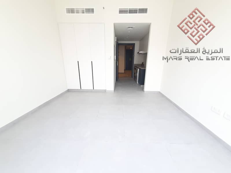 Brand new studio is available in aljada for rent only for 26k