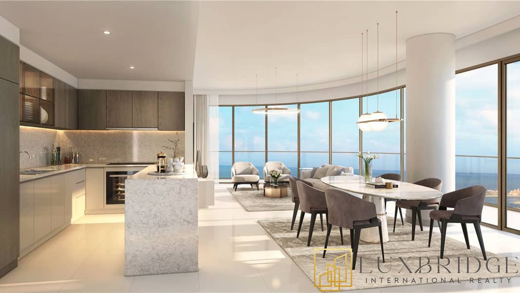 شقة في جراند بلو تاور1،جراند بلو تاور،إعمار الواجهة المائية،دبي هاربور‬ 3 غرف 12500000 درهم - 8737261