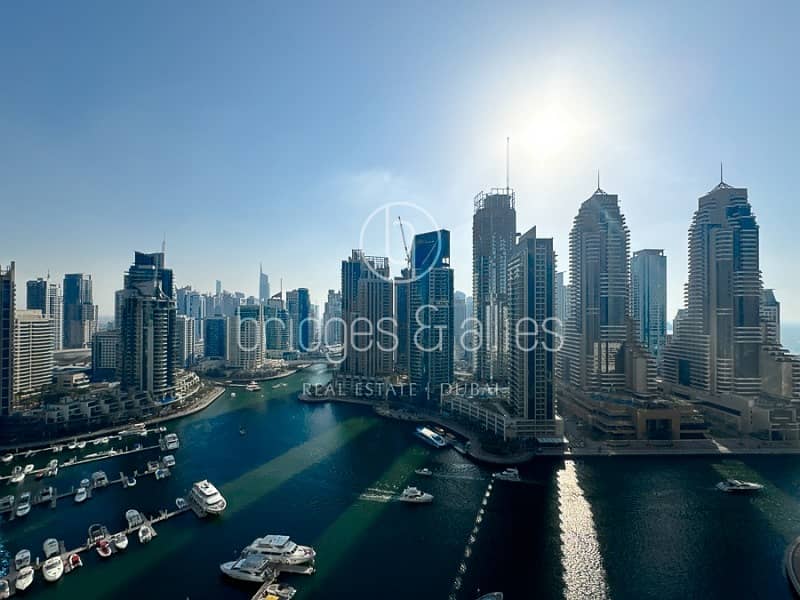 位于迪拜码头，滨海之门，滨海之门2号 3 卧室的公寓 315000 AED - 8737466