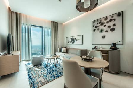 1 Bedroom Apartment for Rent in Jumeirah Beach Residence (JBR), Dubai - High Floor | Serviced Apt | Private Beach Access
