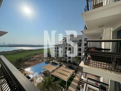 2 Bedroom Flat for Sale in Yas Island, Abu Dhabi - Golf & pool view | Kitchen appliances | Vacant