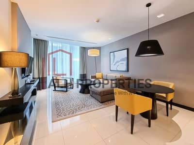 2 Bedroom Hotel Apartment for Rent in Sheikh Zayed Road, Dubai - Fully Furnished | 5* Luxury | Partial City View