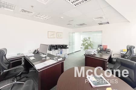 Office for Rent in Jumeirah Lake Towers (JLT), Dubai - 2 Partitions | Vacant April 1st  | Well Maintained