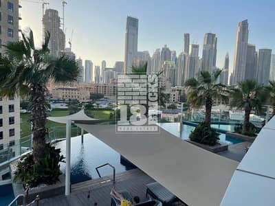 3 Bedroom Flat for Sale in Downtown Dubai, Dubai - Burj & Park view | Rented |Fully Furnished