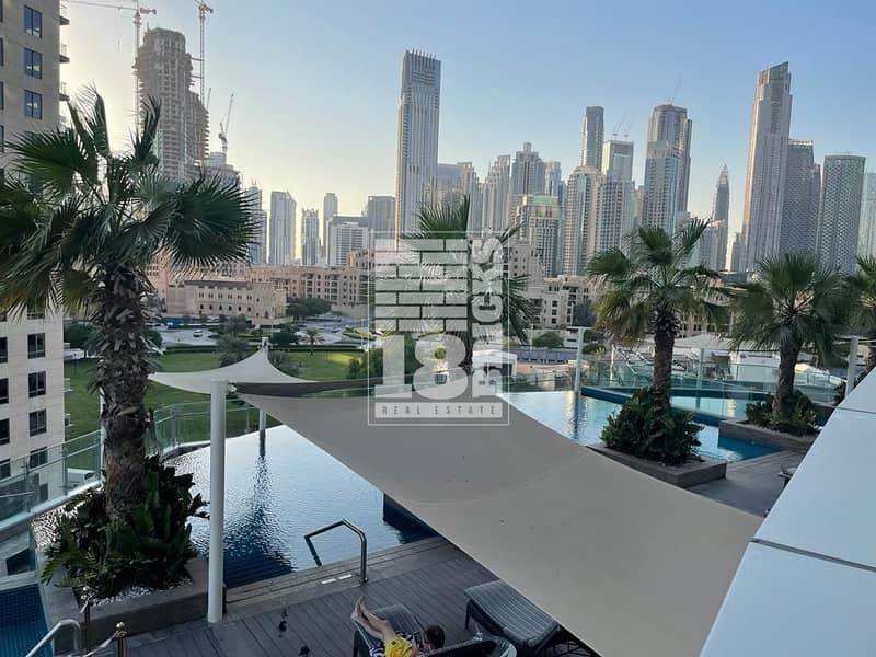 Burj & Park view | Rented |Fully Furnished