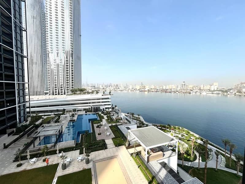 位于迪拜溪港，溪边谷缘度假屋，Creek Edge Tower 1 2 卧室的公寓 2450000 AED - 8739463