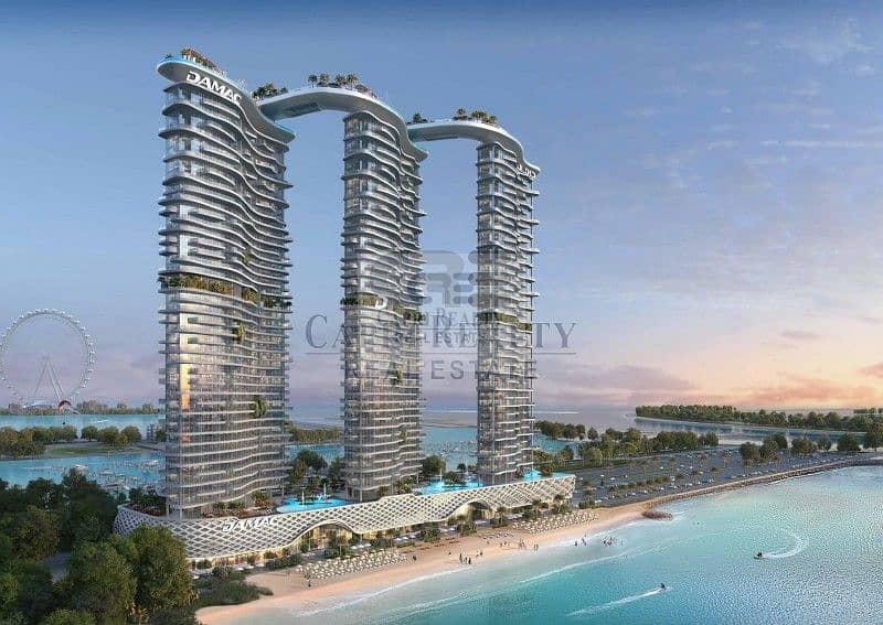 位于迪拜港，卡瓦利达马克海湾综合公寓，DAMAC 海湾大厦 A 座 1 卧室的公寓 3736000 AED - 8739656