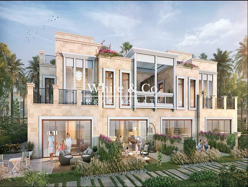 位于大马士革湖住宅，马耳他别墅 4 卧室的别墅 2275000 AED - 8739982