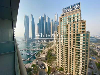 2 Bedroom Apartment for Rent in Dubai Marina, Dubai - Huge Apartment | Open Plan | Marina View