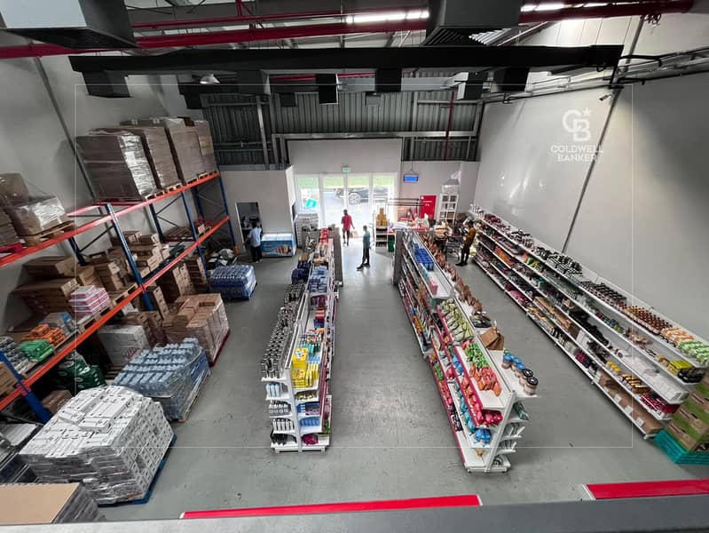 Fully fitted Warehouse for Retail | Food stuff