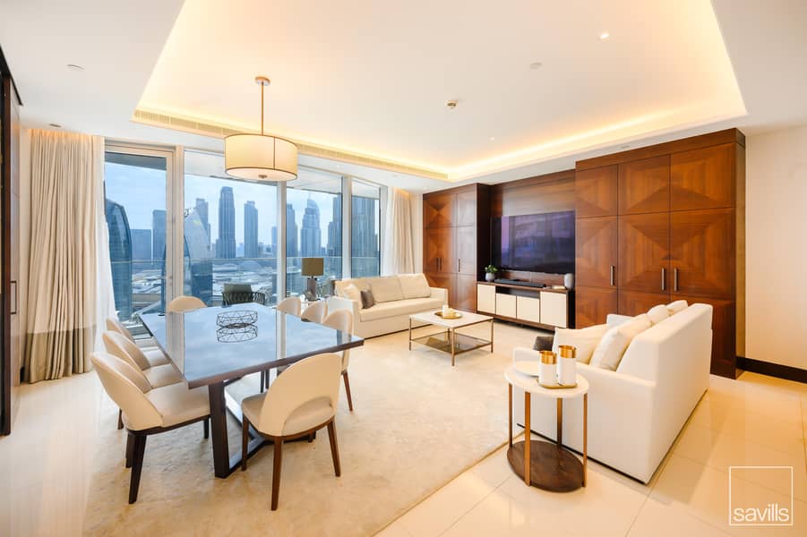 Furnished | Burj Khalifa View | Well Maintained