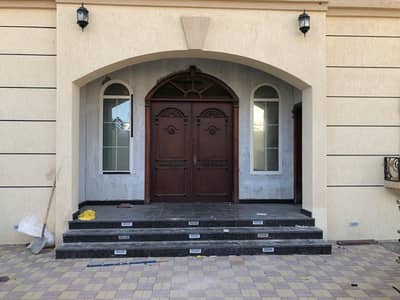 A residential BrandNew villa corner for sale at al jazzat area sharjah