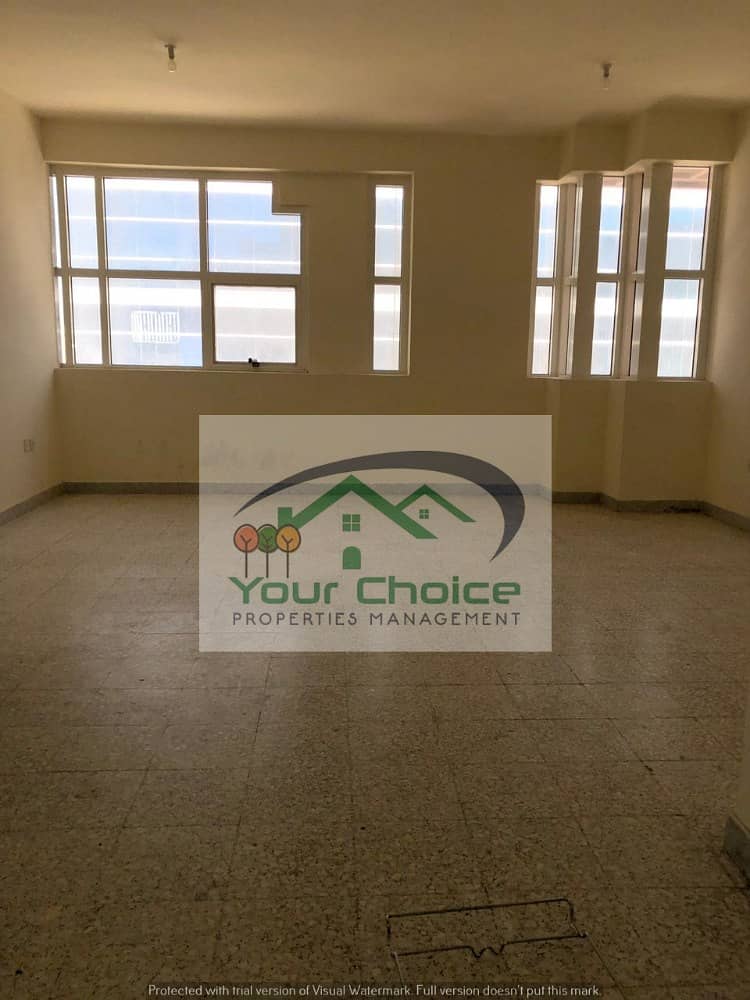Bright and Spacious 3 Bedroom w/ 3 Bathroom  70,000/year 4 payments in Al Nahyan Near Mobile Market