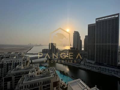 1 Bedroom Apartment for Rent in Dubai Creek Harbour, Dubai - Burj Khalifa and Sea View | Multiple Cheques