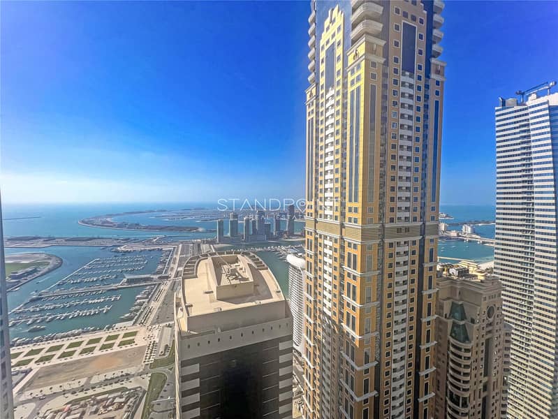 位于迪拜码头，滨海山岭塔楼 3 卧室的公寓 174999 AED - 7327242