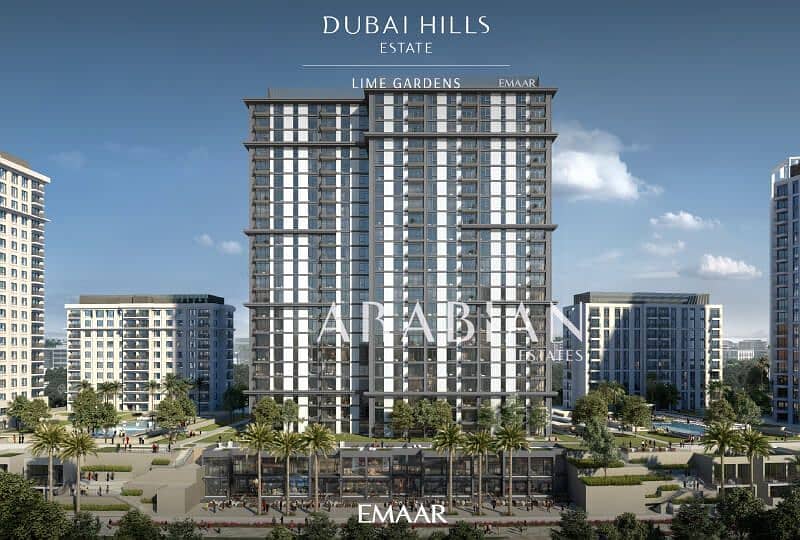 Квартира в Дубай Хиллс Истейт，Лайм Гарденс, 2 cпальни, 2130000 AED - 8742421