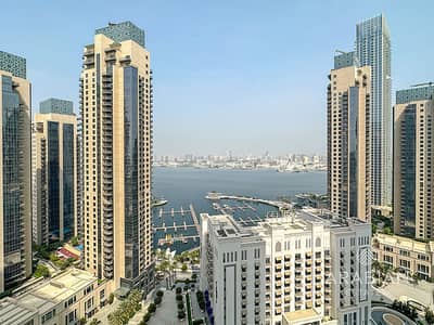 2 Bedroom Flat for Sale in Dubai Creek Harbour, Dubai - Rented | Marina View | High Floor