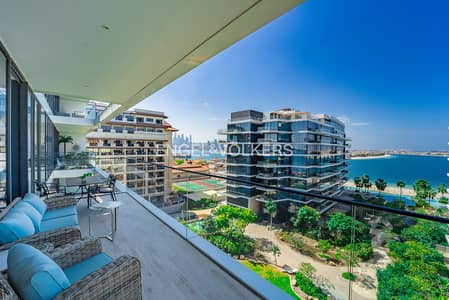 2 Bedroom Flat for Rent in Palm Jumeirah, Dubai - Rare Find | Ocean View | Private Beach