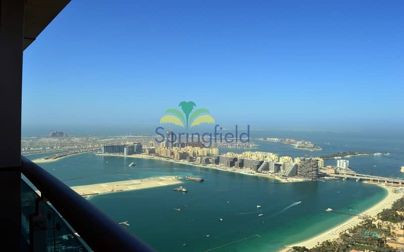 Wide Space 1BR + Balcony | Full Sea View