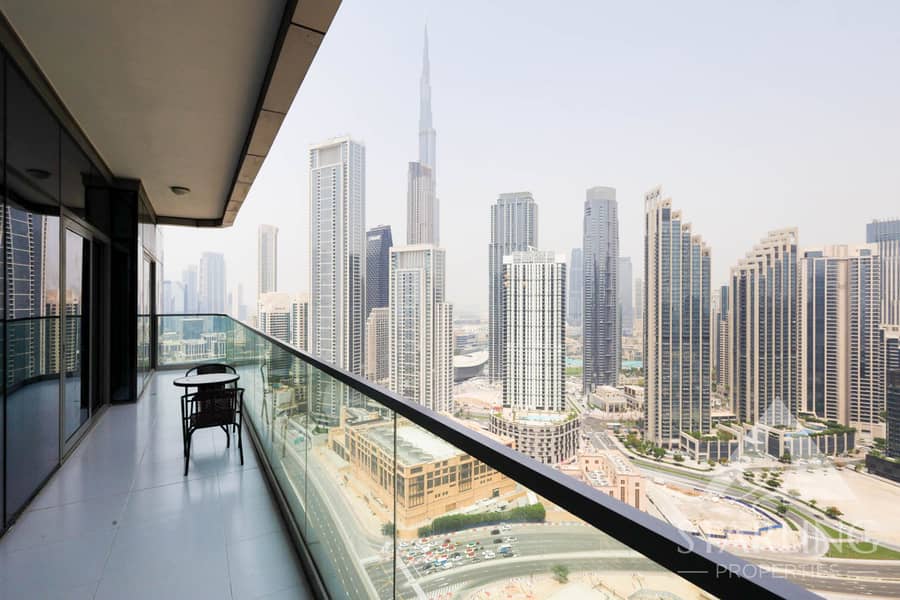 Fully Furnished | Burj Khalifa View | Vacant