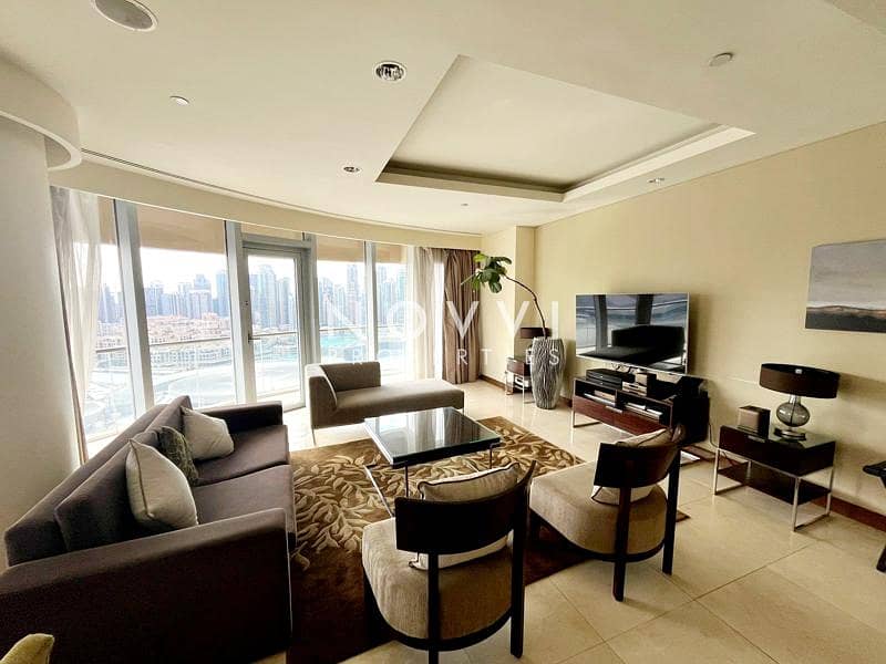 位于迪拜市中心，迪拜谦恭购物中心 2 卧室的公寓 270000 AED - 8743195