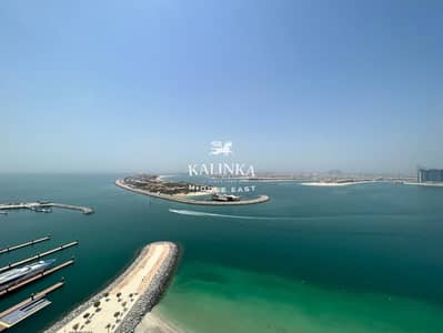 2 Bedroom Flat for Rent in Dubai Harbour, Dubai - Full Sea View | Beach Front Living | Vacant Now