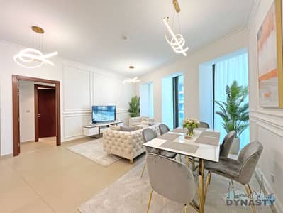 2 Bedroom Flat for Rent in Downtown Dubai, Dubai - Living Dining. jpg